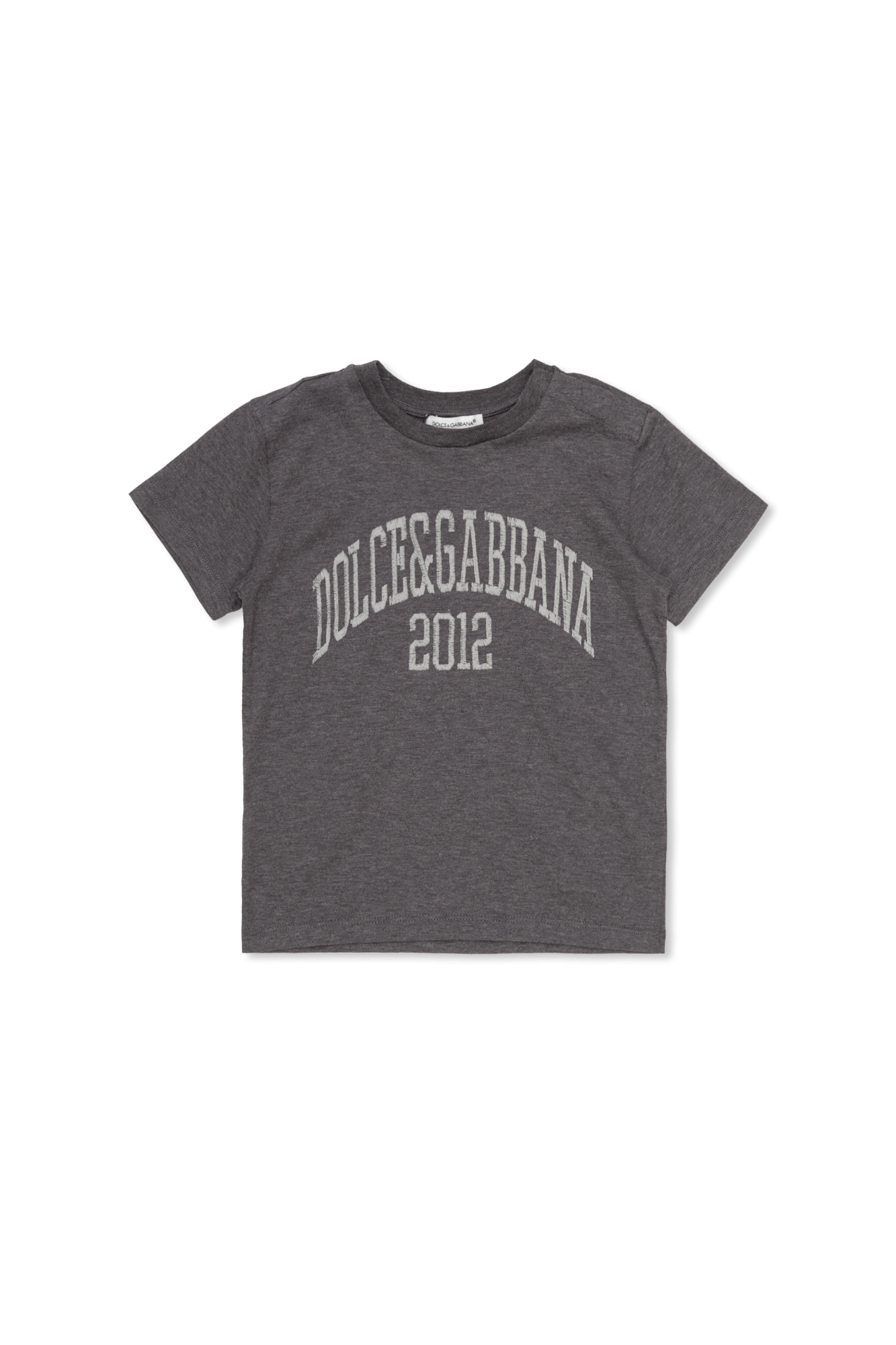 Tシャツ・カットソー Dolce & Gabbana T-Shirt Biały T-shirt z nadrukiem Dolce & Gabbana - Vitkac Polska